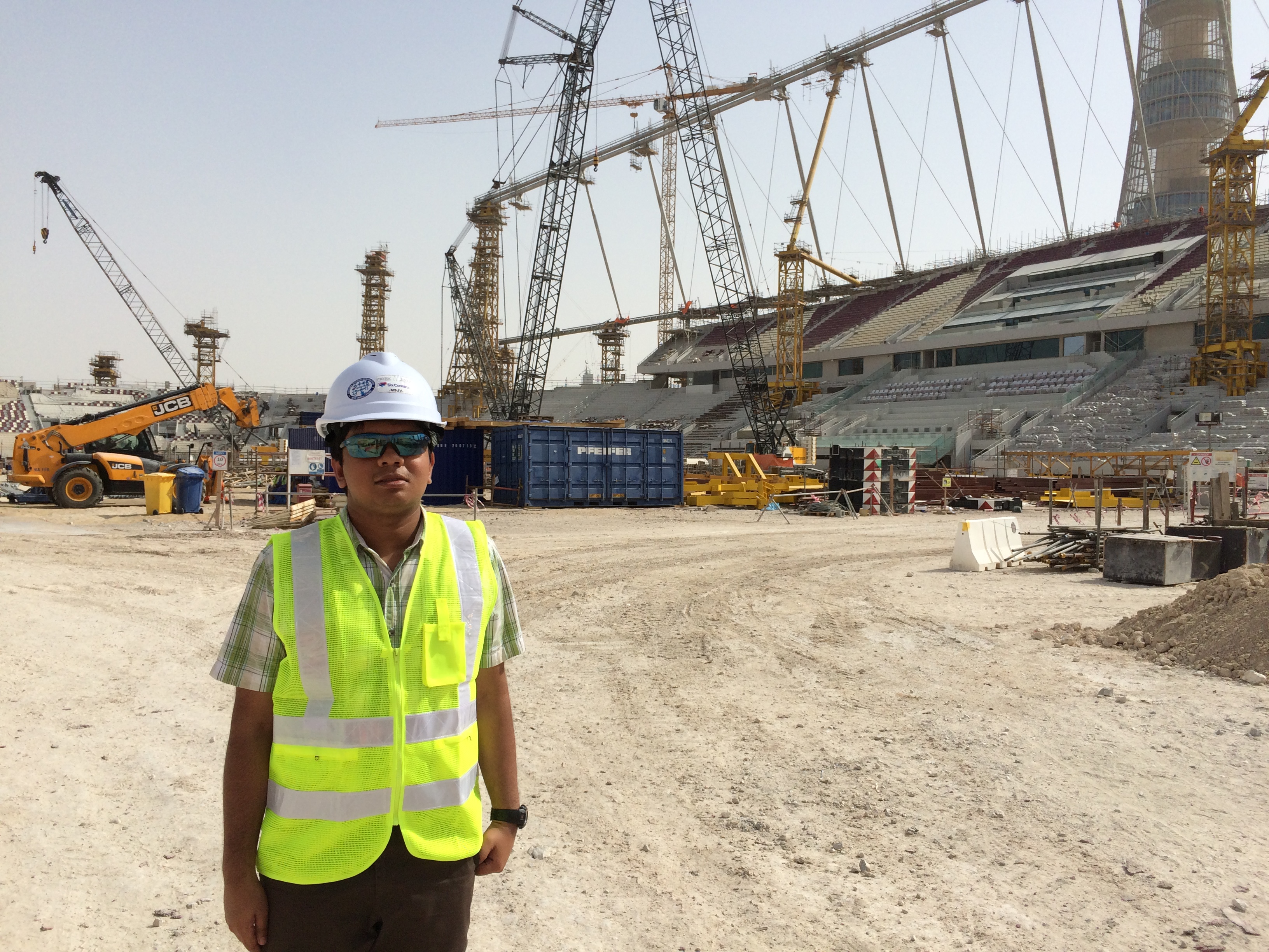 Civil Placement with Six Construction, Qatar